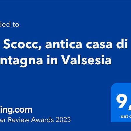 Ca' Scocc, Antica Casa Di Montagna In Valsesia Villa Mollia Exterior photo